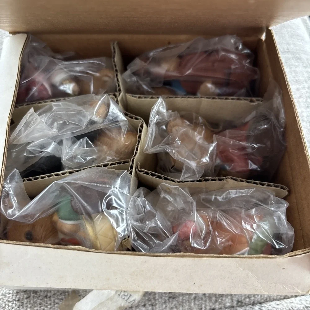 Vintage HOMCO Home Interiors Orchestra Band Bears 6‎ Figurines 1422